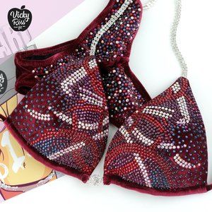 Cranberry AB Designer Fitness Bikini for Women
